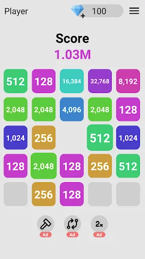 2048 Showdown: Merge Mania | juego | XWorld