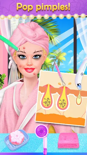 Beauty Makeover Salon Game | Permainan | XWorld