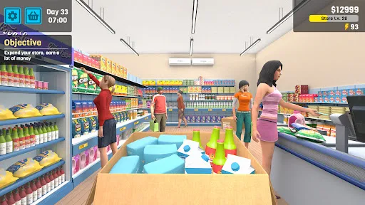 Supermarket Simulator Store | Permainan | XWorld