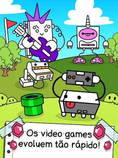 Video Game Evolution: Merge it | Jogos | XWorld