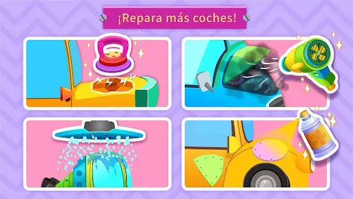 Taller mecánico Pequeño Panda | juego | XWorld Taller mecánico Pequeño Panda | juego | XWorld