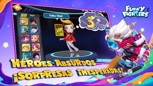 Funny Fighters: Battle Royale | juego | XWorld