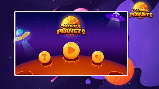 Colorful Planets Game | Permainan | XWorld