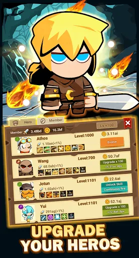 Tap Dungeon Hero-Idle RPG Game | เกม | XWorld