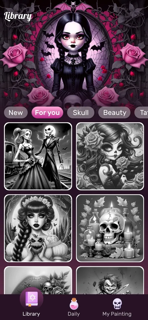 Macabre Color Paint By Number | Игры | XWorld