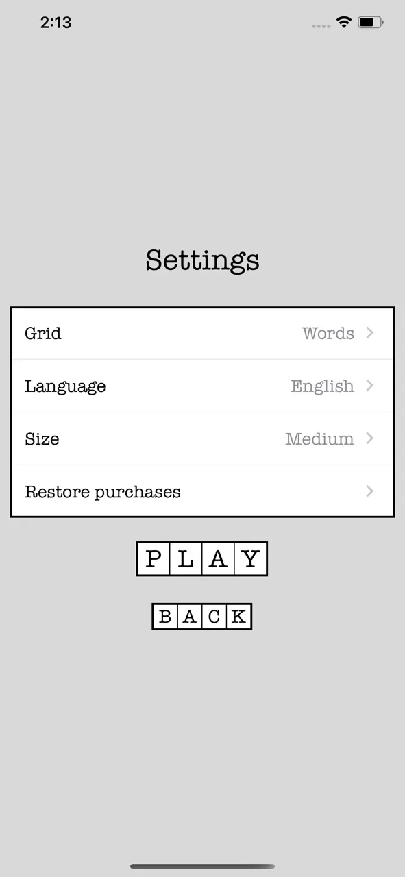 Word Fill - Fill in puzzles | Games | XWorld