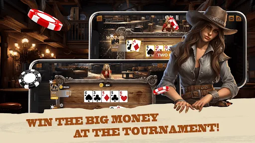 Poker Texas Hold'em: Cowboys | Permainan | XWorld