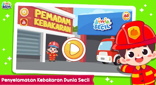 Pemadam Kebakaran Dunia Secil | Permainan | XWorld
