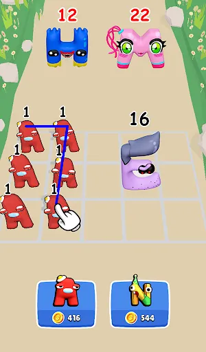 Alphabet Merge: Monster Master | Games | XWorld