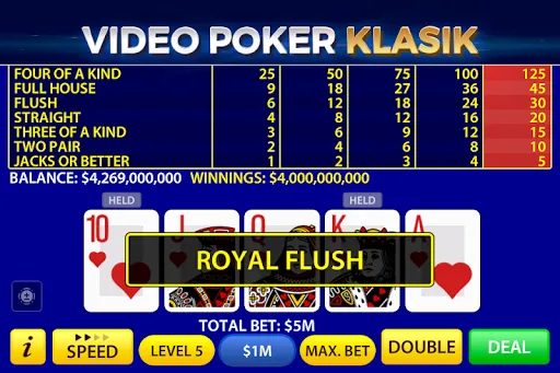 Video Poker oleh Pokerist | Permainan | XWorld