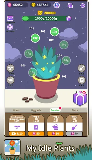 My Idle Plants | Games | XWorld