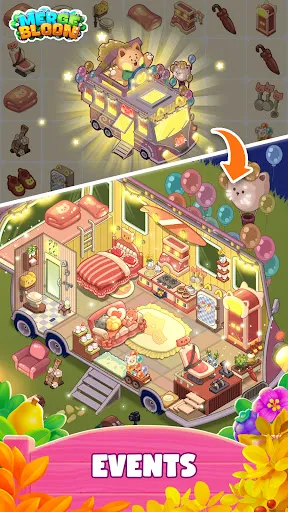 Merge Bloom - Flower Town | Games | XWorld