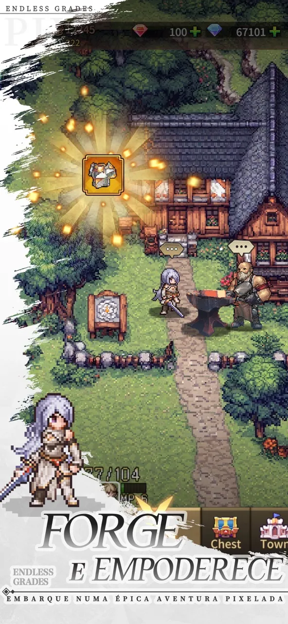 Endless Grades: Pixel Saga | Jogos | XWorld