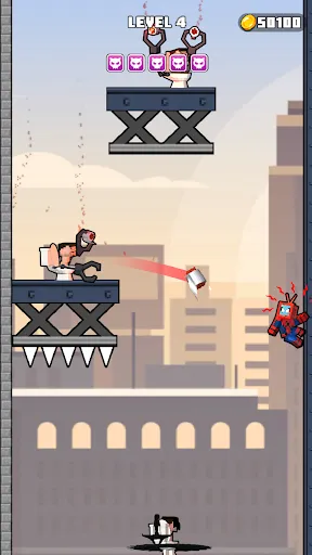 Mr Rope Attack Spider Fighting | Games | XWorld