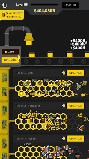 Idle Bee Factory Tycoon | Permainan | XWorld