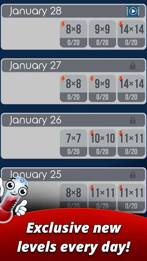 Grids of Thermometers | Games | XWorld