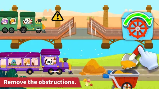 Baby Panda's Train | Games | XWorld