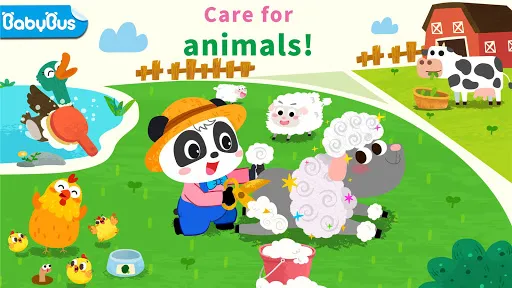 Baby Panda's Animal Farm | Games | XWorld