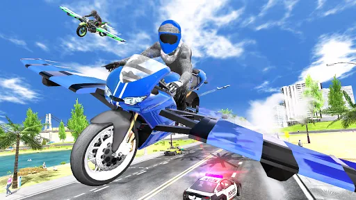 Flying Motorbike Simulator | Games | XWorld