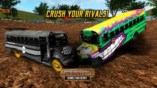 School Bus Demolition Derby | Games | XWorld