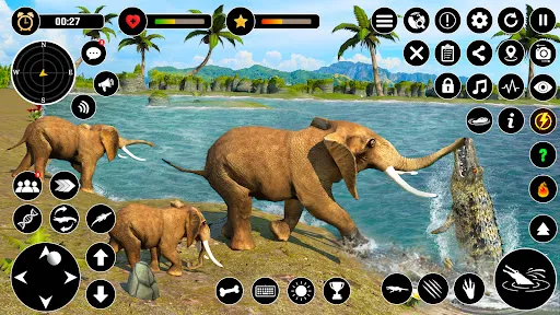 Animal Crocodile Attack Sim | juego | XWorld