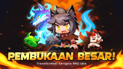 Go Go Wolf! - Idle RPG | Permainan | XWorld