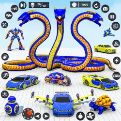 XWorld | Snake Car Robot Transformation