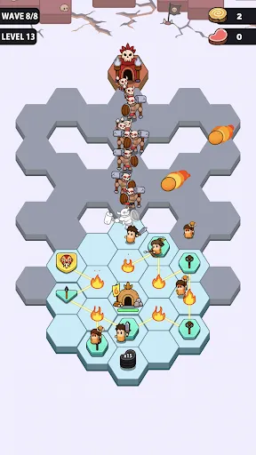 Hex Clash - Merge Battle | Permainan | XWorld