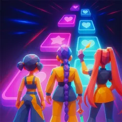 XWorld | KPOP Demon Hunter Tiles Dance