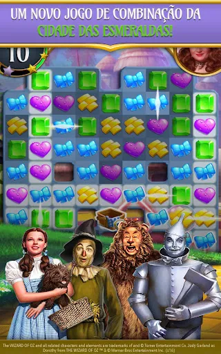 The Wizard of Oz Magic Match 3 | Jogos | XWorld