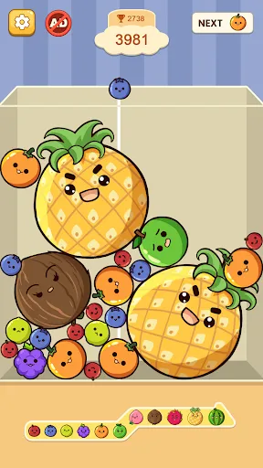 Fruit Merge: Juicy Drop Game | Games | XWorld