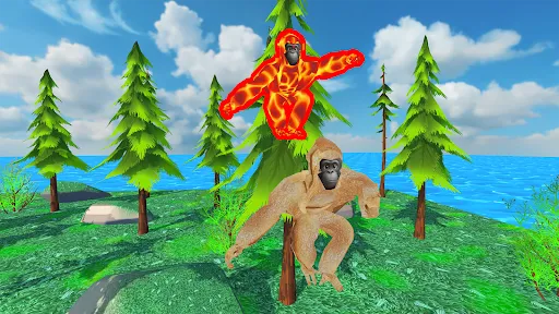 Monkey tag. Gorilla memes game | Jogos | XWorld