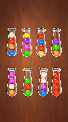 Color Ball Sort Wooden Puzzle | 游戏 | XWorld