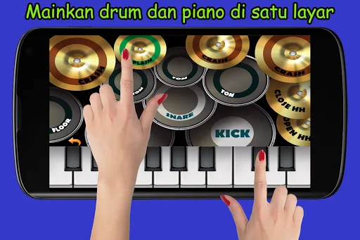 Drum Biru - Piano | Permainan | XWorld