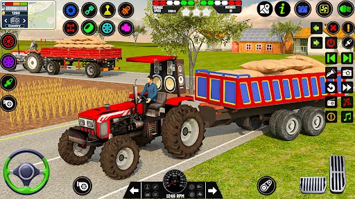 tractor simulator game farm 3d | Игры | XWorld