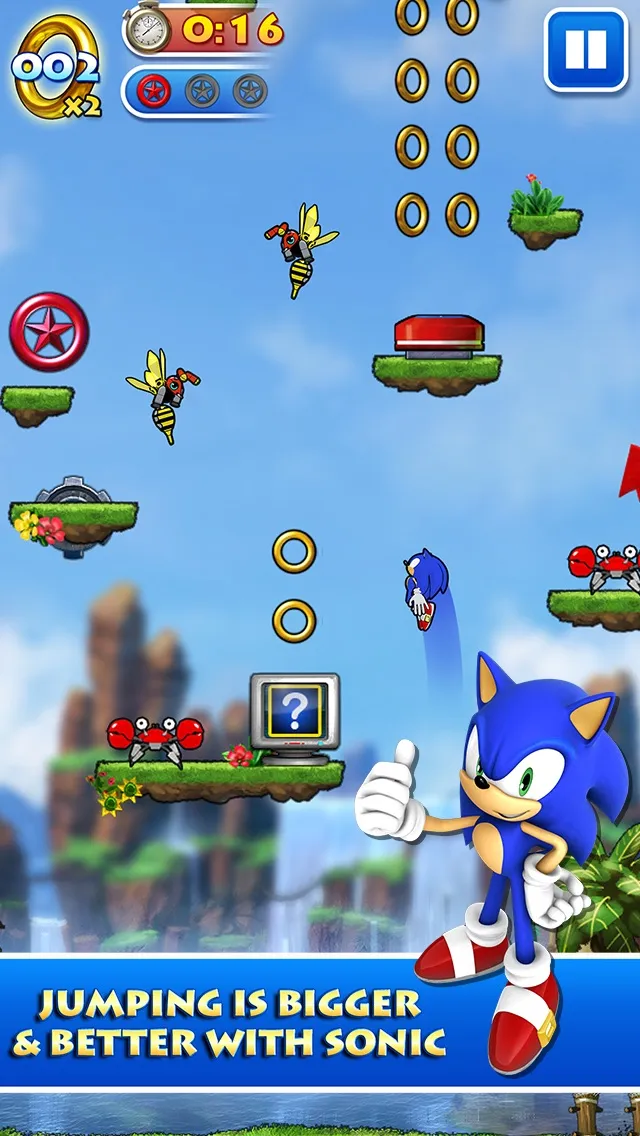 Sonic Jump™ | Permainan | XWorld