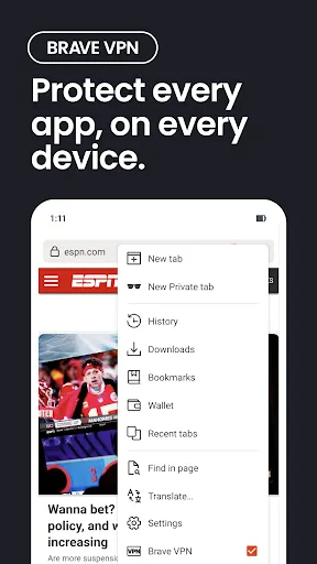 Brave Private Web Browser, VPN | Games | XWorld