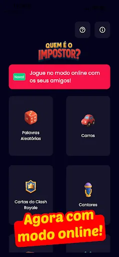 Quem é o Impostor? | Jogos | XWorld