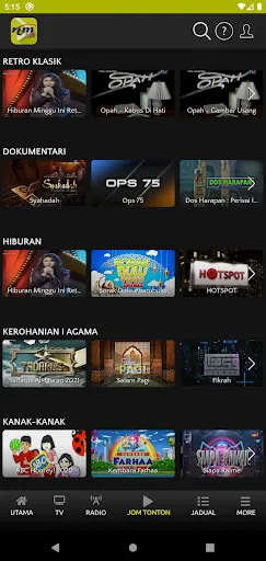 rtmklik for Android TV | Permainan | XWorld