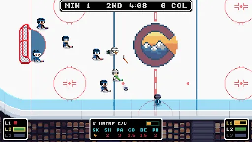 Ice League Hockey | juego | XWorld