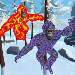 XWorld | Monkey tag. Gorilla memes game