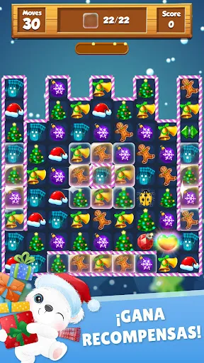 Navidad Juegos - Match 3 | juego | XWorld