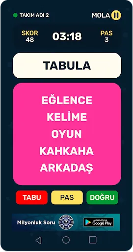 Tabula -Tabu Kelime Oyunu 2025 | 游戏 | XWorld
