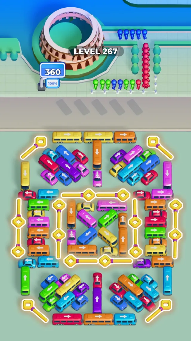 Bus Sort: Color Parking Jam | Games | XWorld