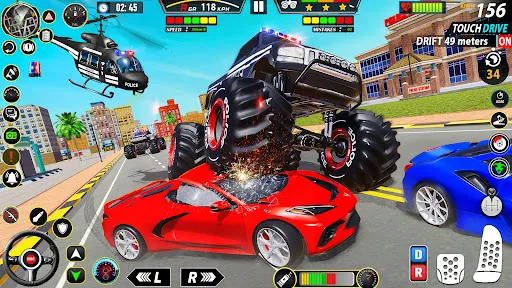 Police Monster Truck Car Games | Games | XWorld