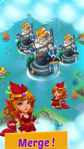 Merge Mermaids-magic puzzles | 游戏 | XWorld