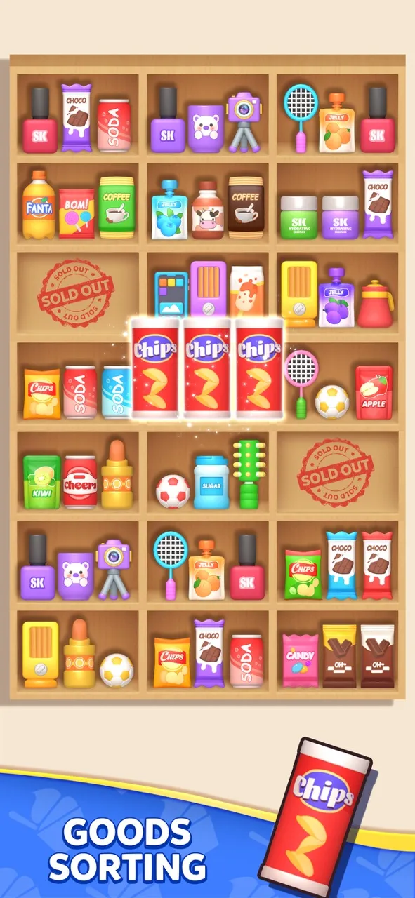 Sort Match:3D Goods Puzzle | Permainan | XWorld