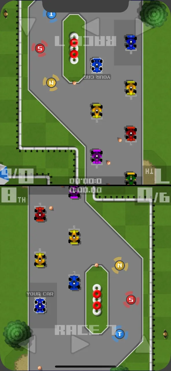 Retro Racing | Games | XWorld