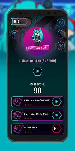 FNF Music - Miku Tiles Hop Gam | Игры | XWorld