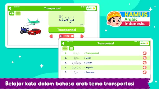 Belajar Kamus Arab Indonesia | Permainan | XWorld